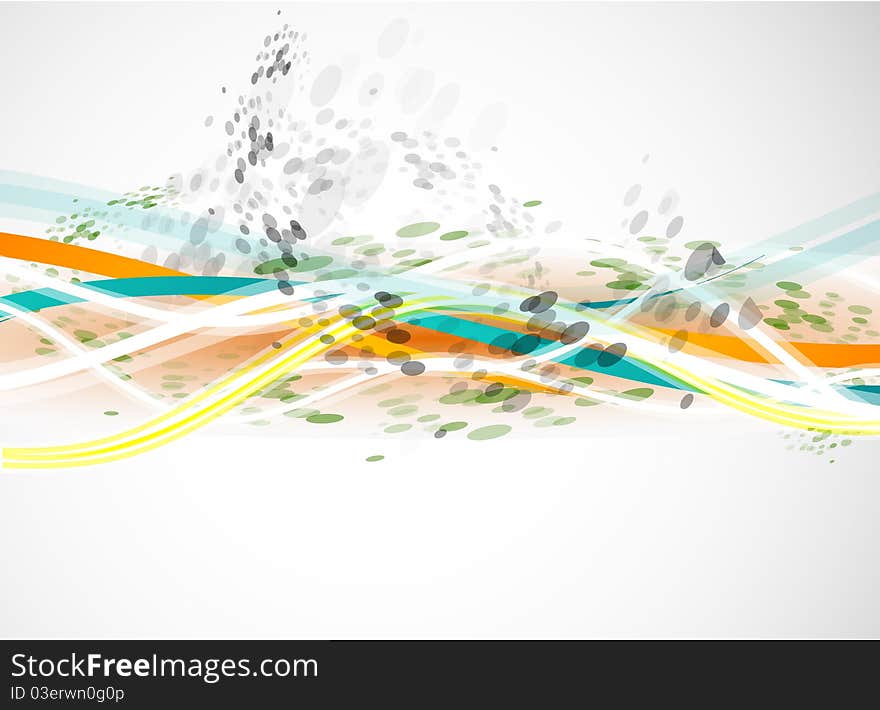 Vector abstract illustration for your design project. Vector abstract illustration for your design project