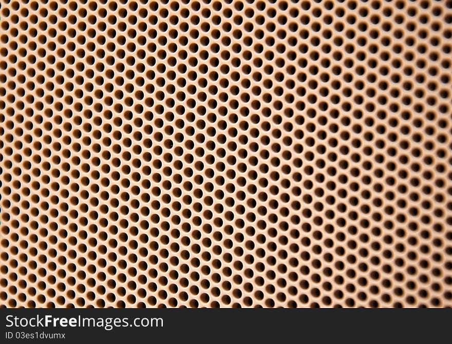 Texture plastic mesh background brown. Texture plastic mesh background brown