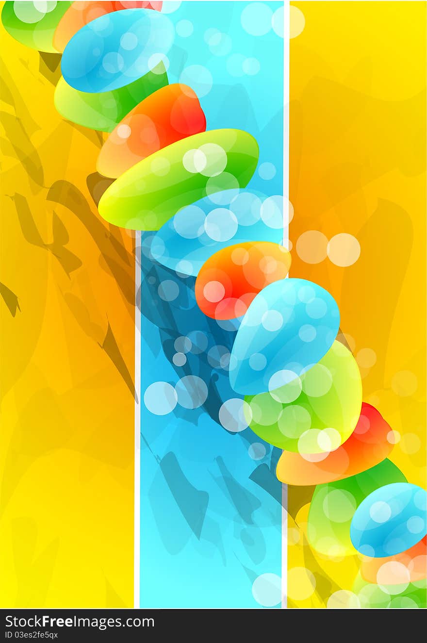 Vector abstract illustration for your design project. Vector abstract illustration for your design project