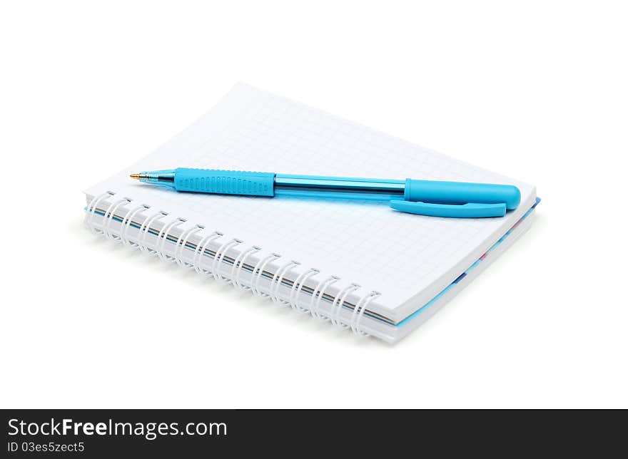 Note Pad and ballpoint