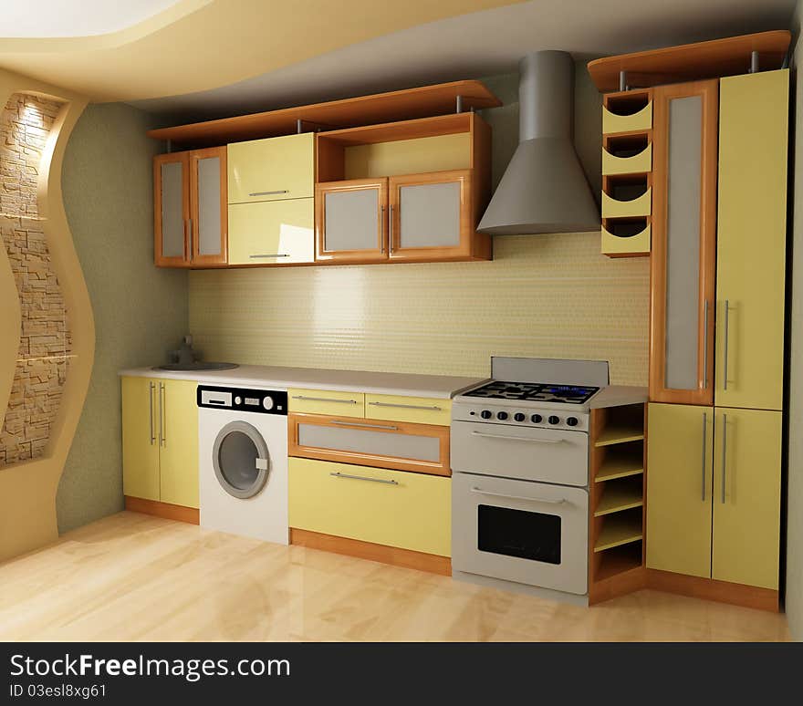 Yellow Kitchen