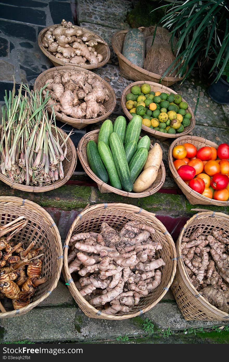 Fruits And Vegetables For Sale