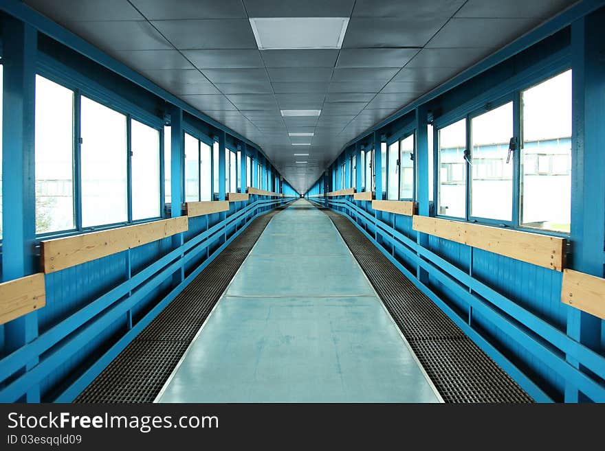 Photo of an empty storehouse