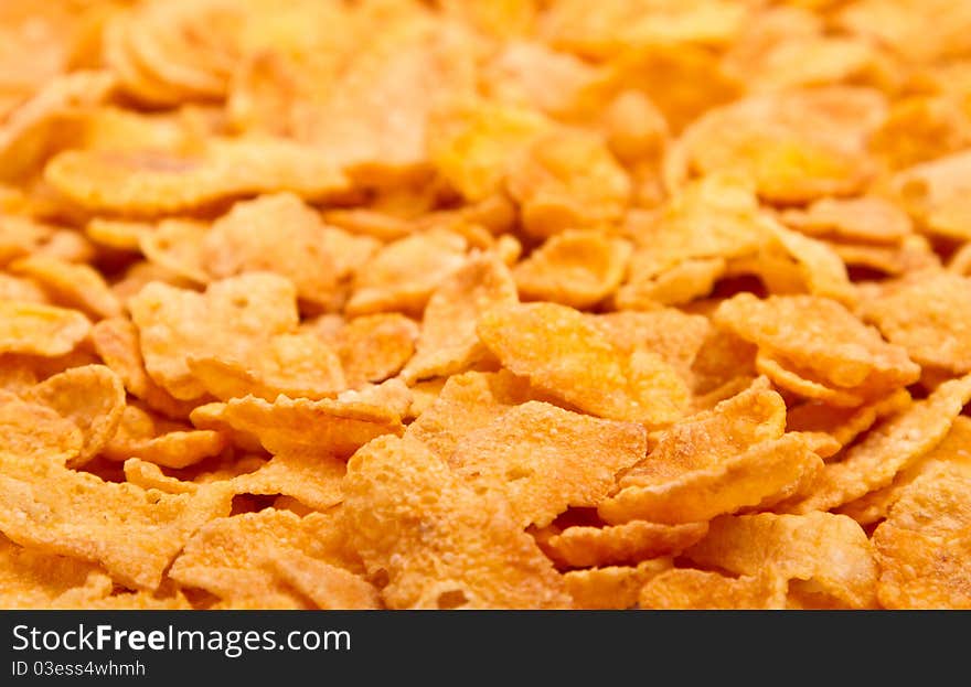 Bed of cereals (shallow DOF)