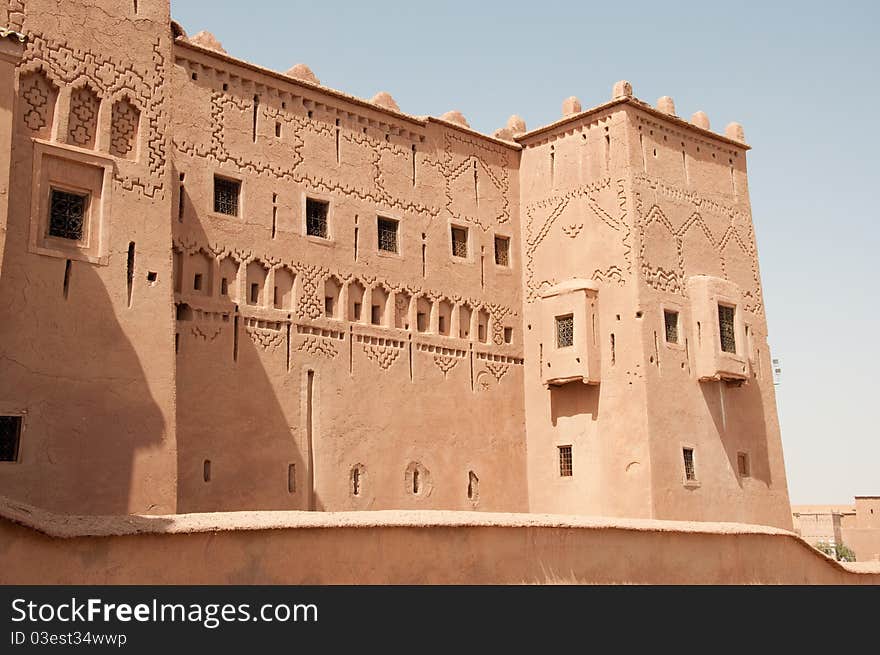 View on Taourirt Kasbah