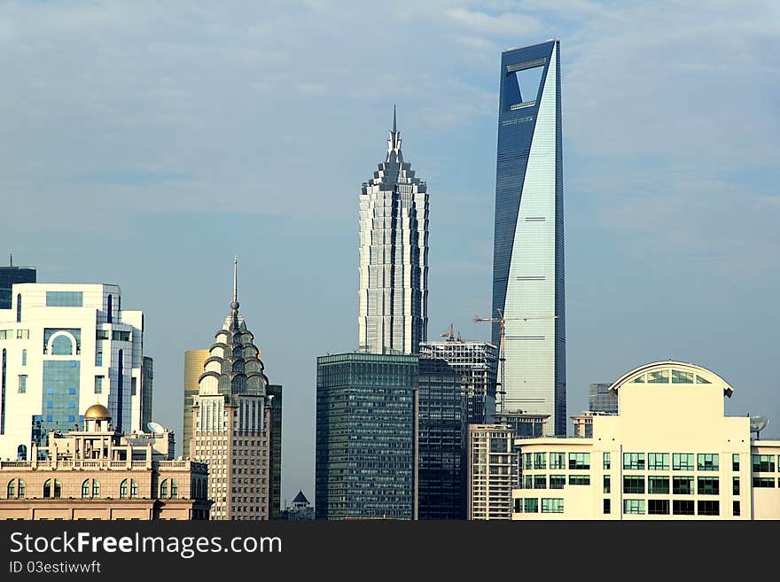 Modern Buildings Of Shanghai