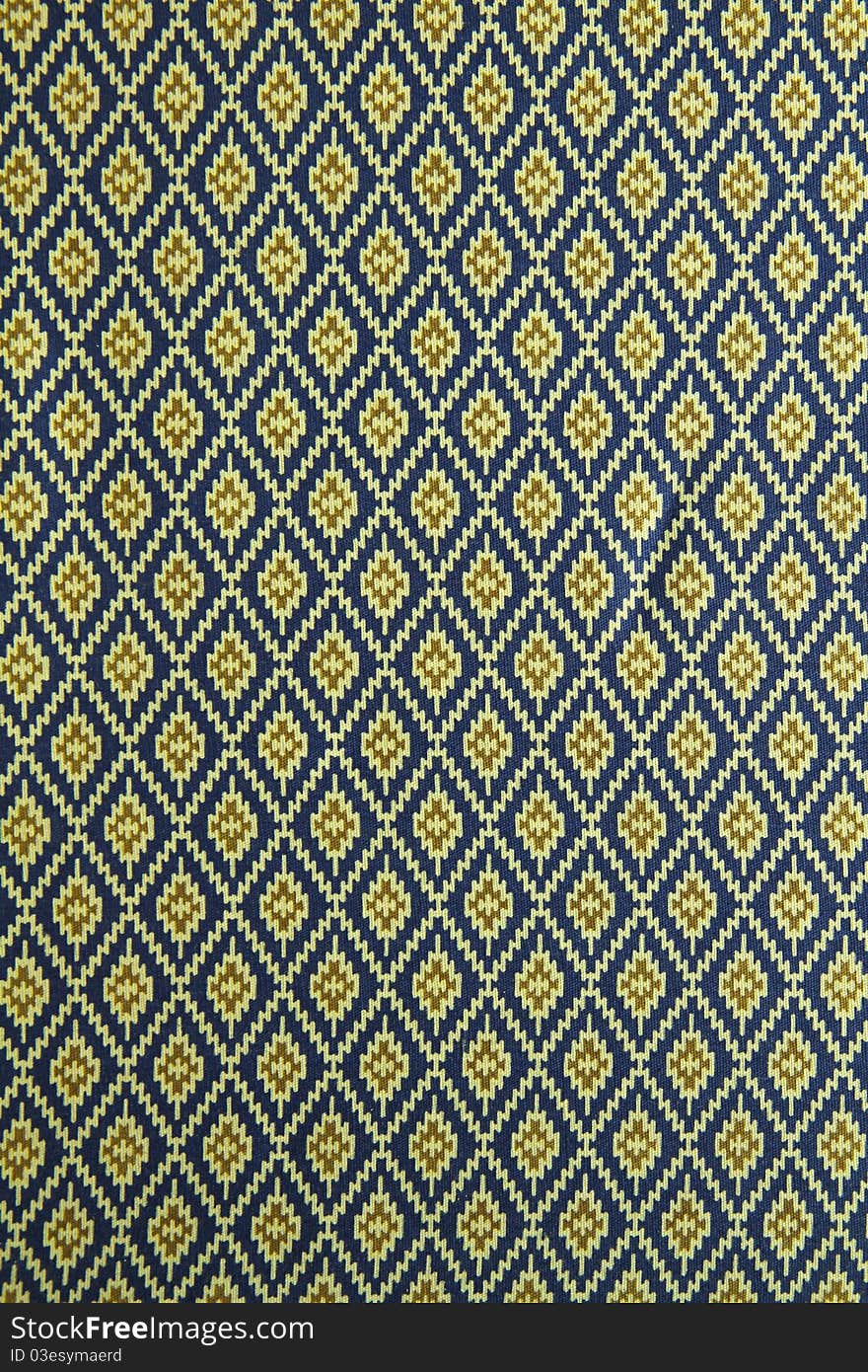 Thai Style Fabric Pattern