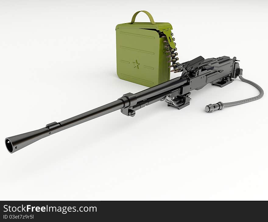 The modernized Kalashnikov tank machine gun