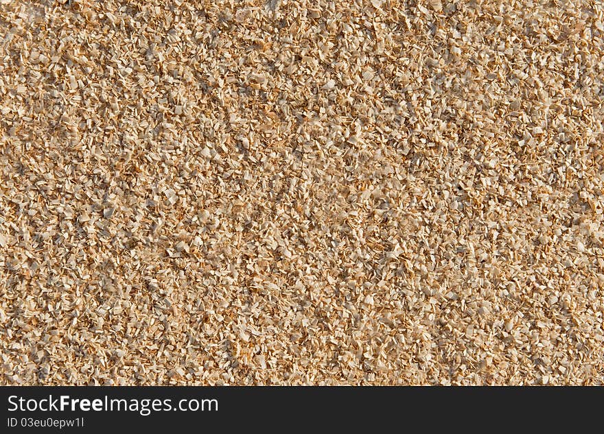 Sawdust textured background