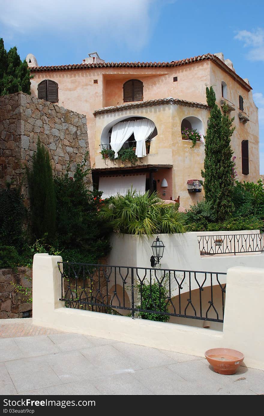 Porto Cervo. Residential Area