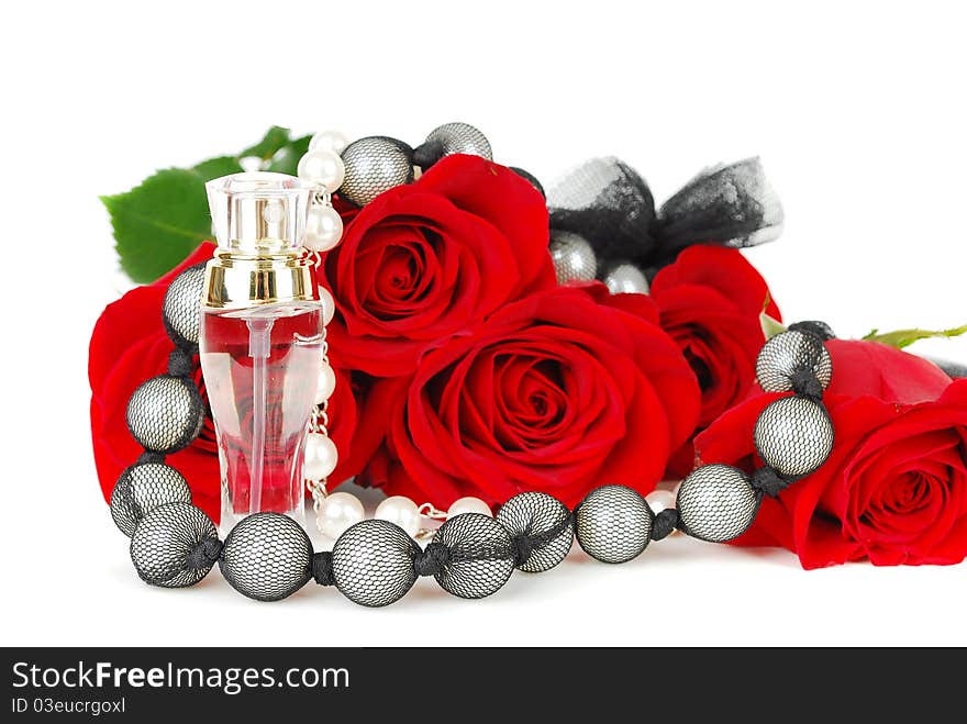 Parfume and roses