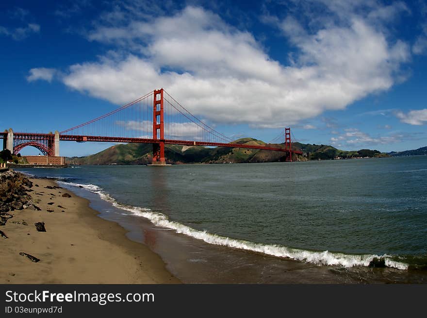 Golden gate bridge in san francisco