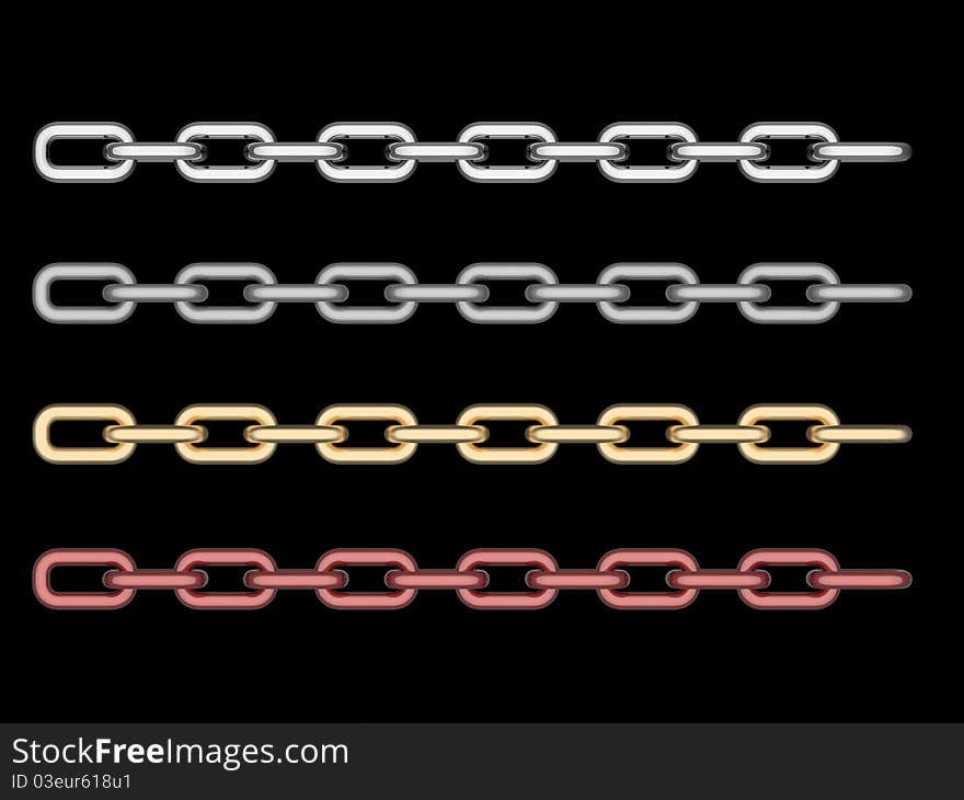 3d chains