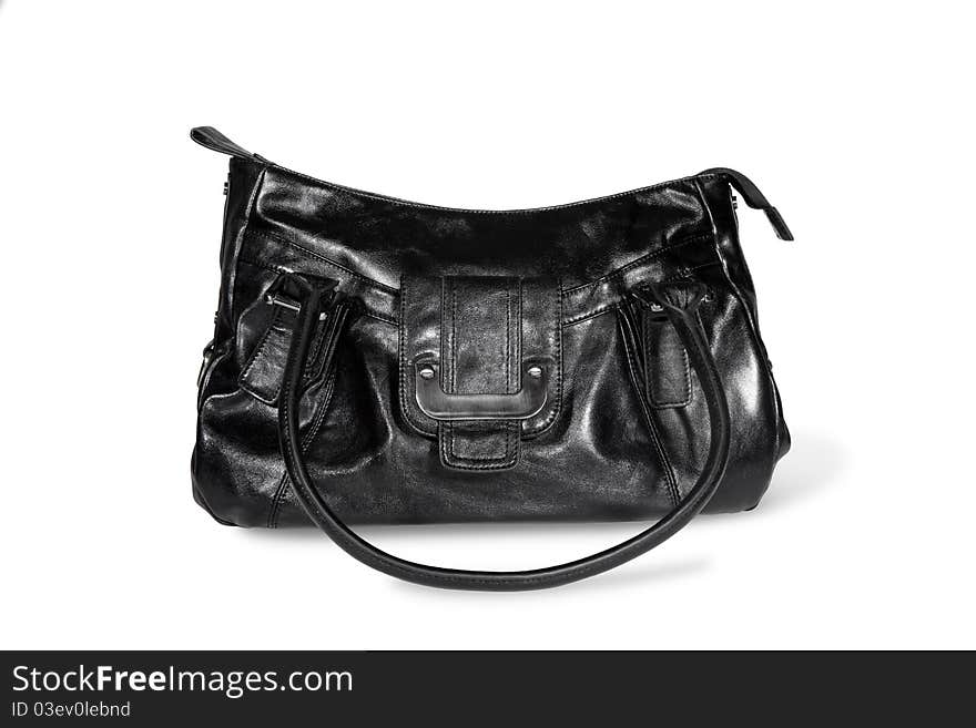 Black handbag