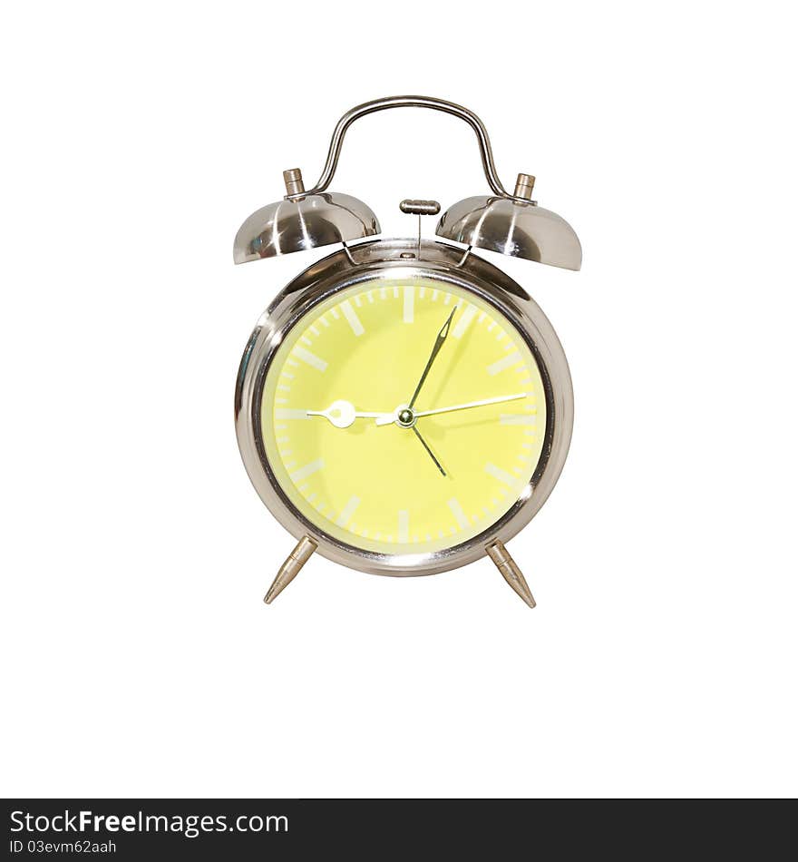 Yellow clock