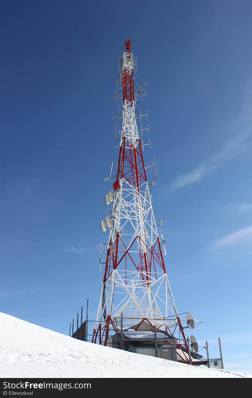 Meteorological Weather Station and Antenna