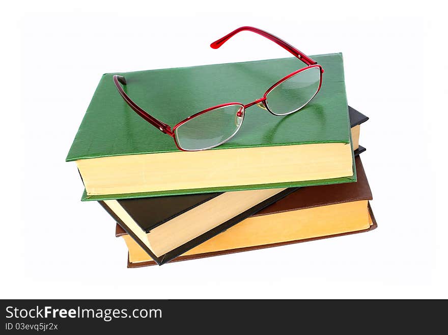 Glasses for vision and books