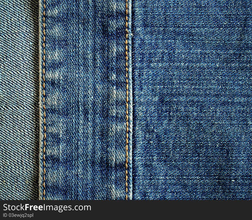 Fragment of jeans