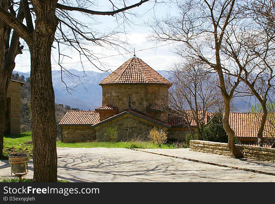 Shio-Mgvime monastery near Tbilisi, Georgia