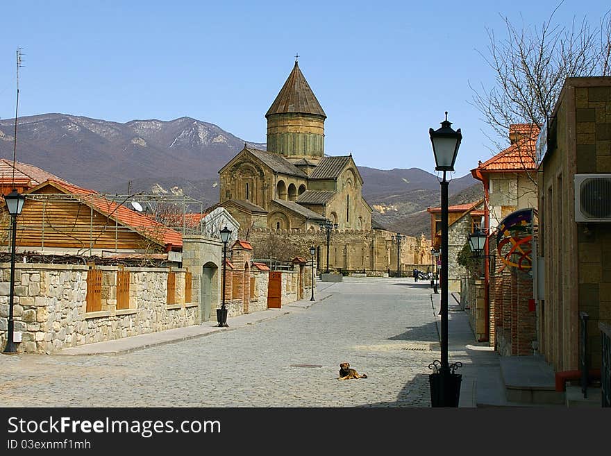 Orthodox Cathedral near Tbilisi, Georgia