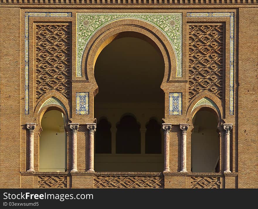 Mozarabic Arch in Las Ventas