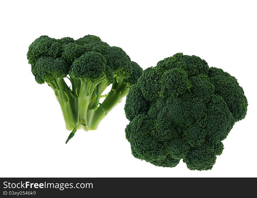 Broccoli isolated on white background