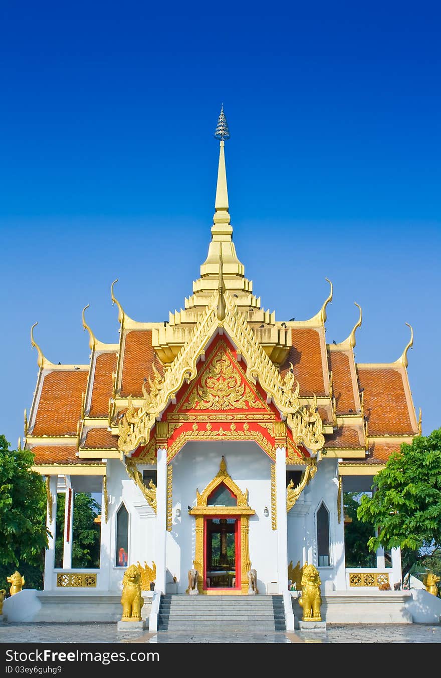 City pillar shrine,Ubonratchthani,Thailand