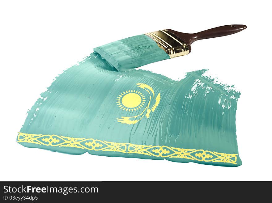 Flag of Kazakhstan