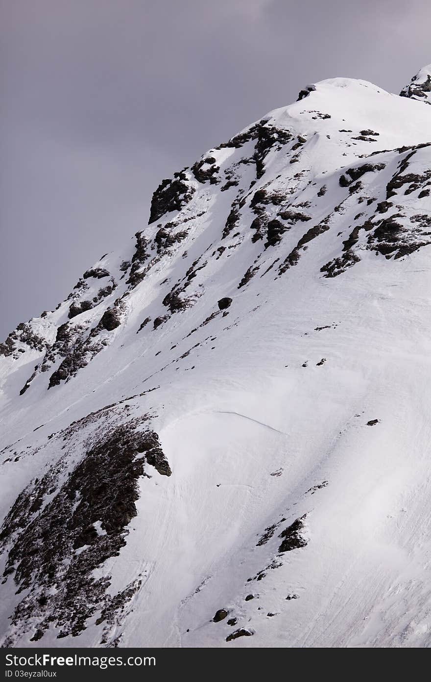 Peak in the Tonale pass