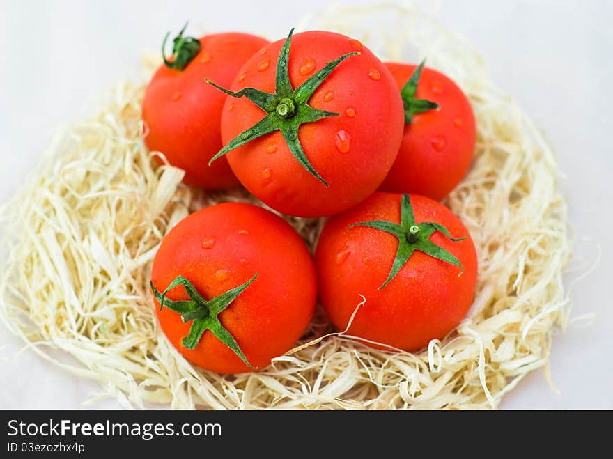 Red tomatoes