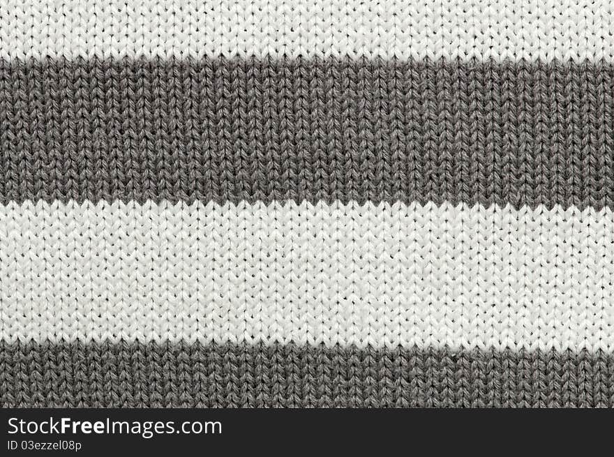 Striped Wool, Used As Background