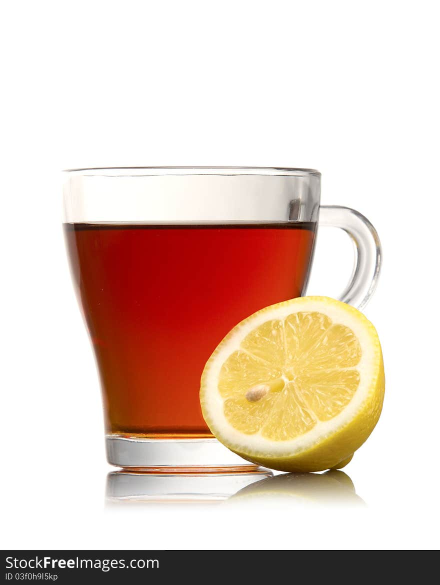 Cup Of Tea With Lemon