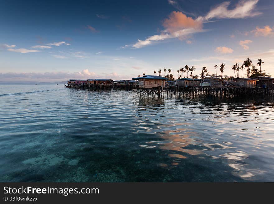 Sunrise at Water Village