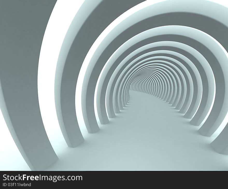 Abstract Tunnel Background