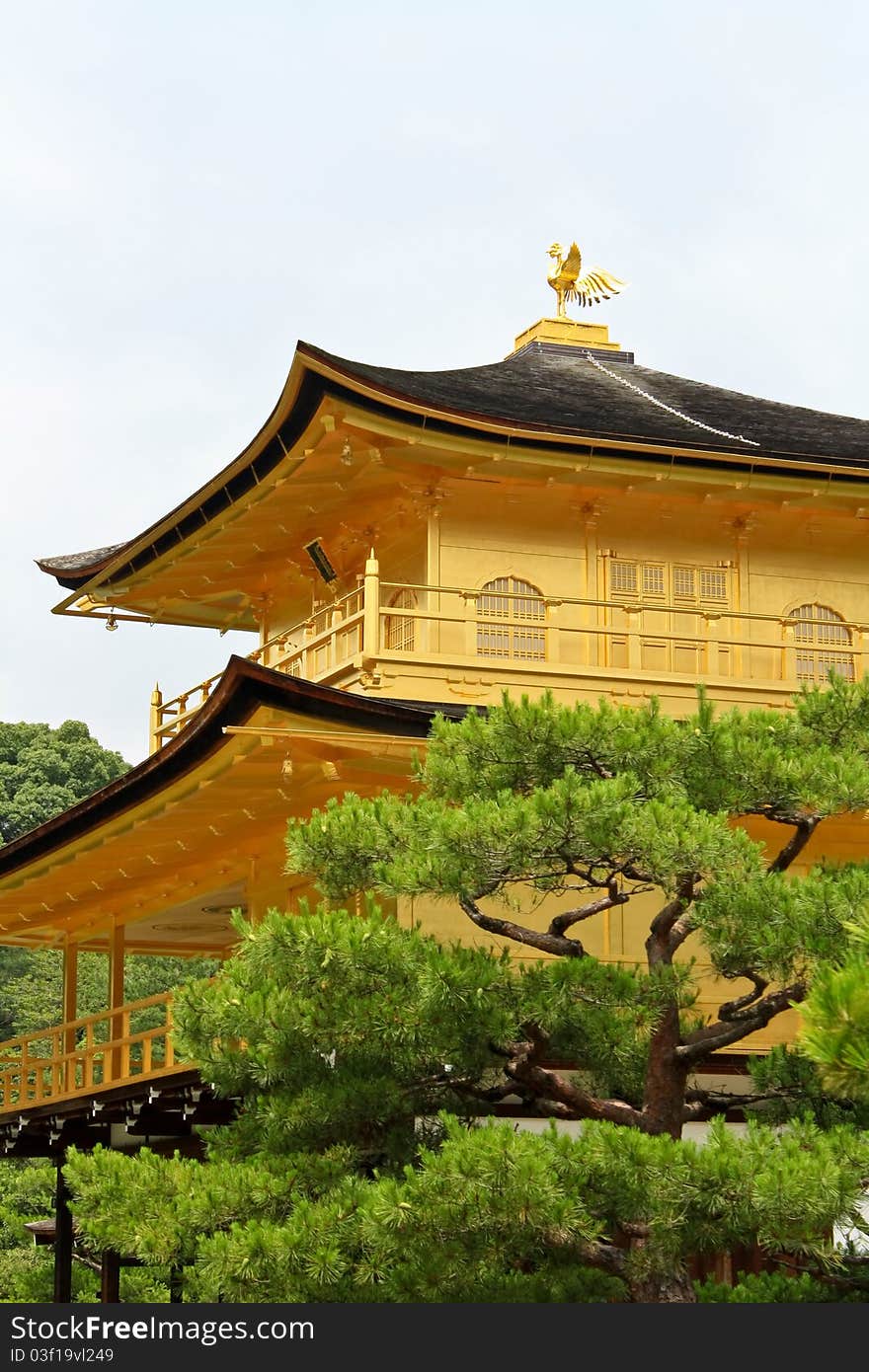 Kinkakuji is Temple of the Golden Pavilion at Northern Kyoto, Japan. Kinkakuji is Temple of the Golden Pavilion at Northern Kyoto, Japan.