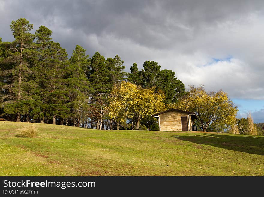 Parklands at Risdon Brook Dam in Tasmania.