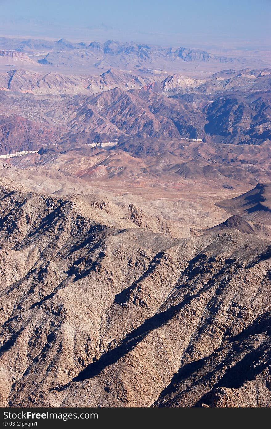 Aerial view of Grand Canyon