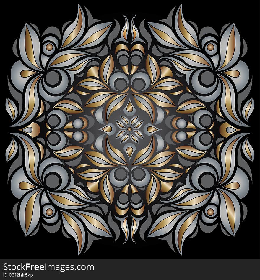 Metallic pattern