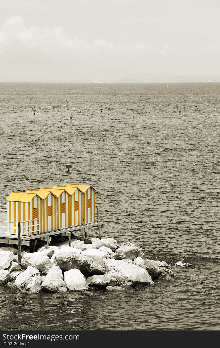 Yellow Bath Houses