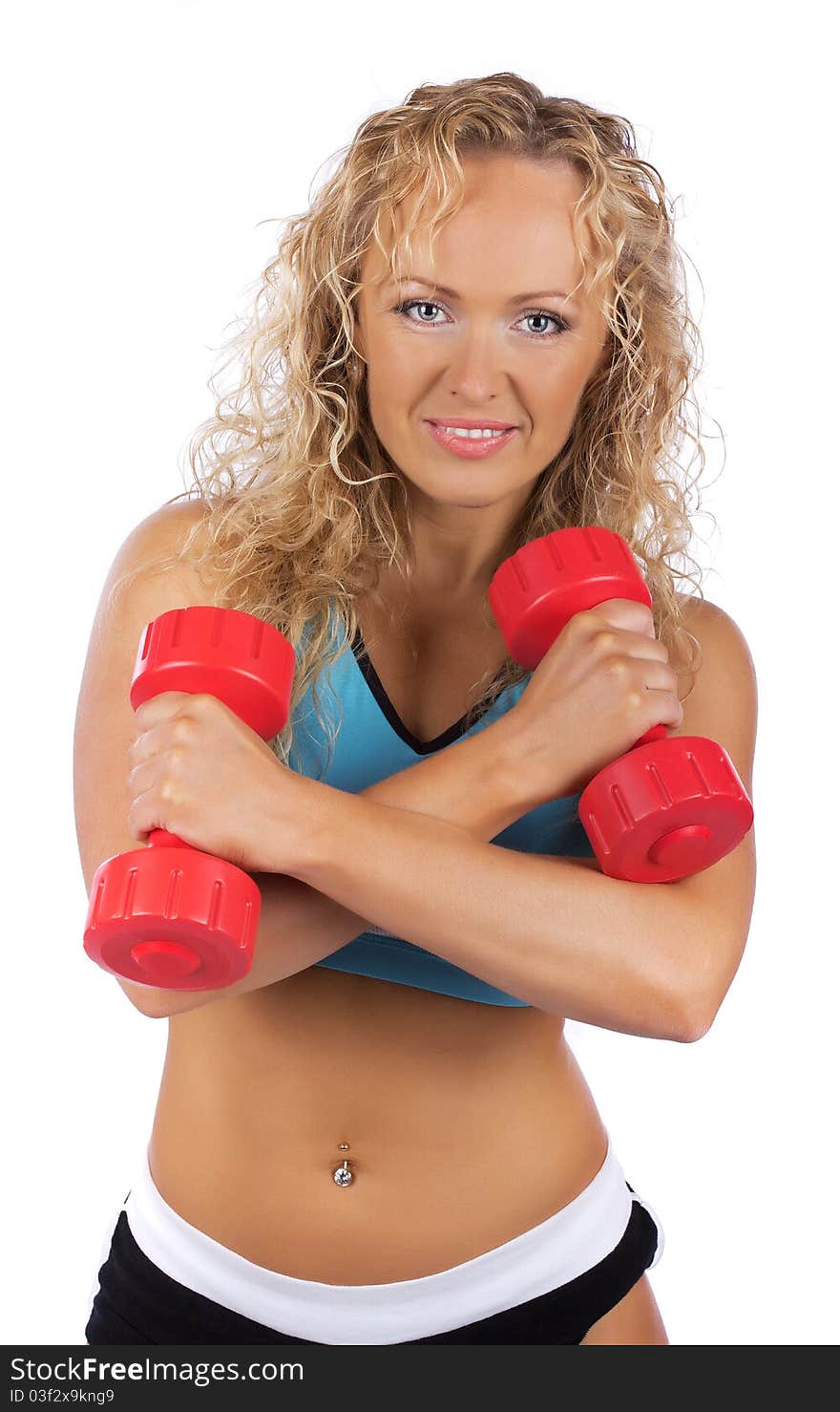 Woman doing exercise