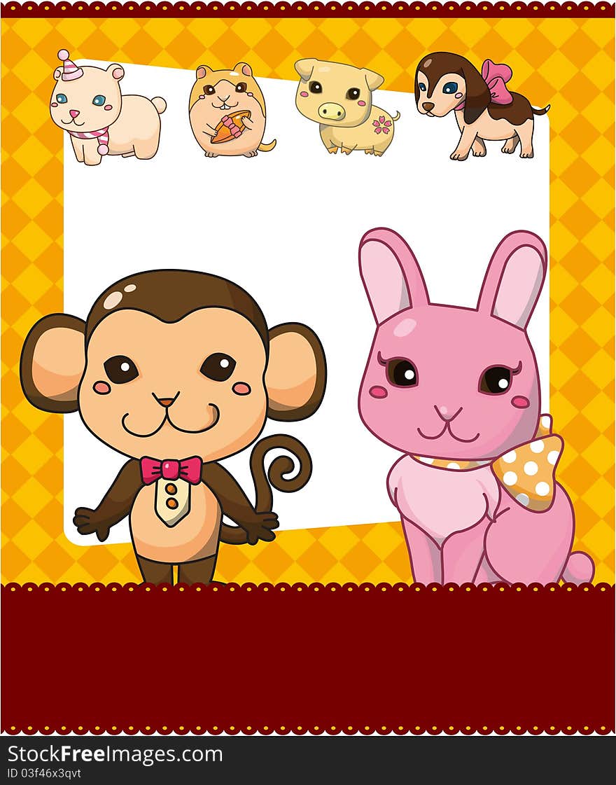 Cute Animal Card