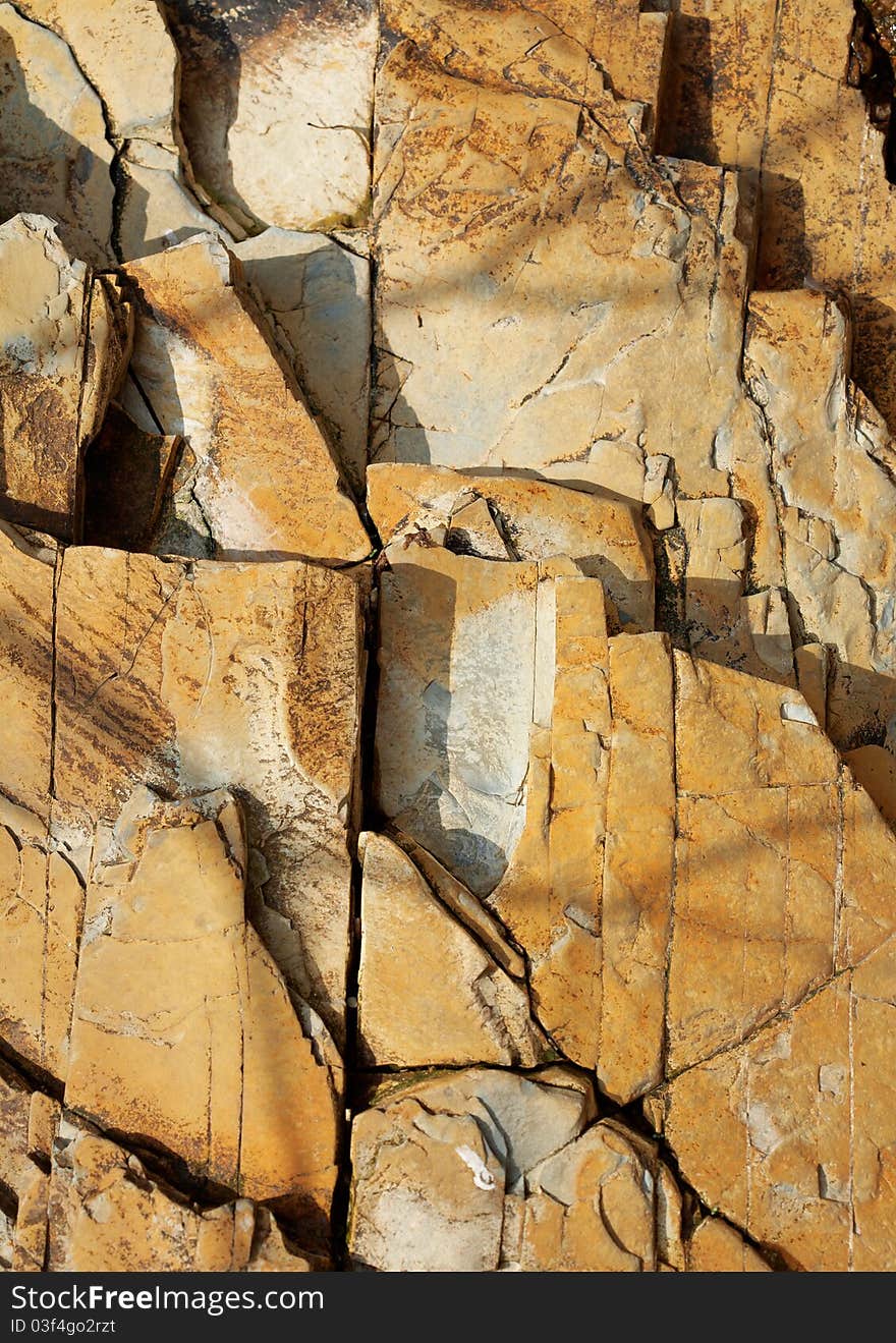 Closeup picture of a Carpathian sandstone texture.