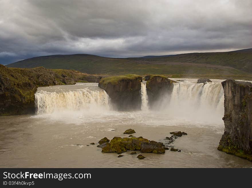 Godafoss waterfalls