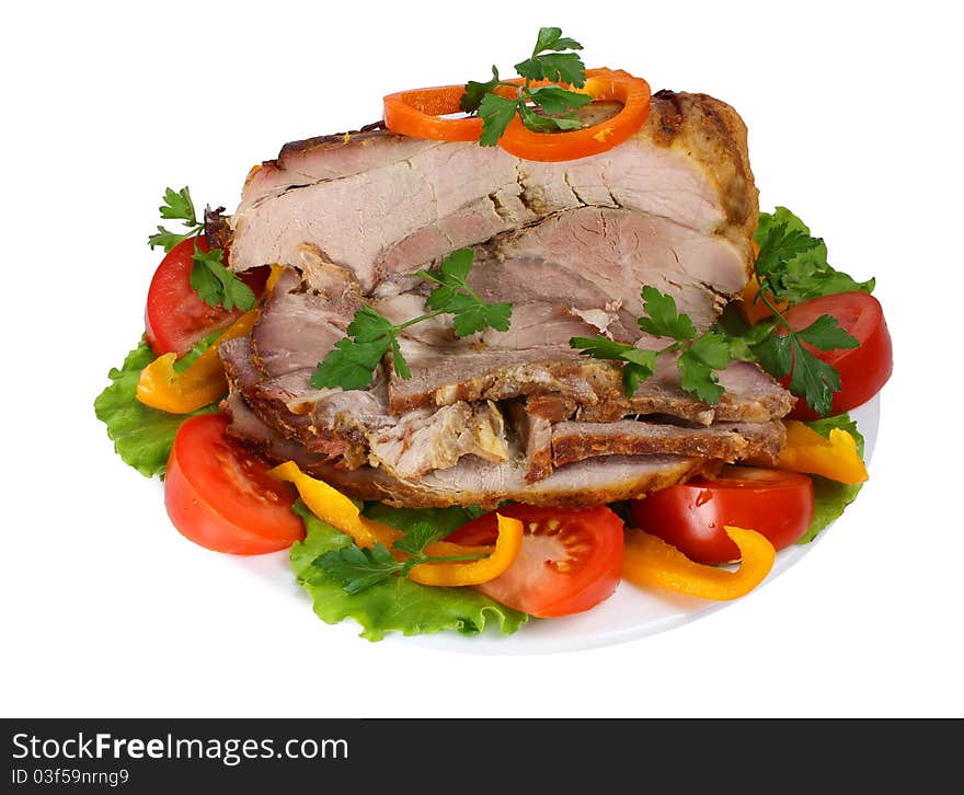 Fried Meat With Vegetables