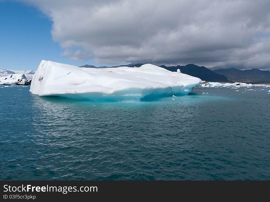 Jokulsarlon lake in Iceland