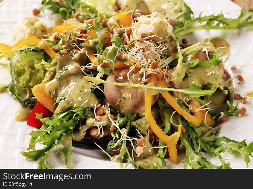 Healthy salad