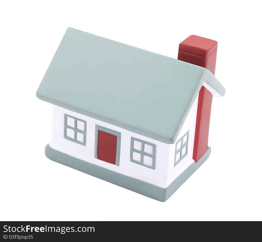 Little House With Clipping Path