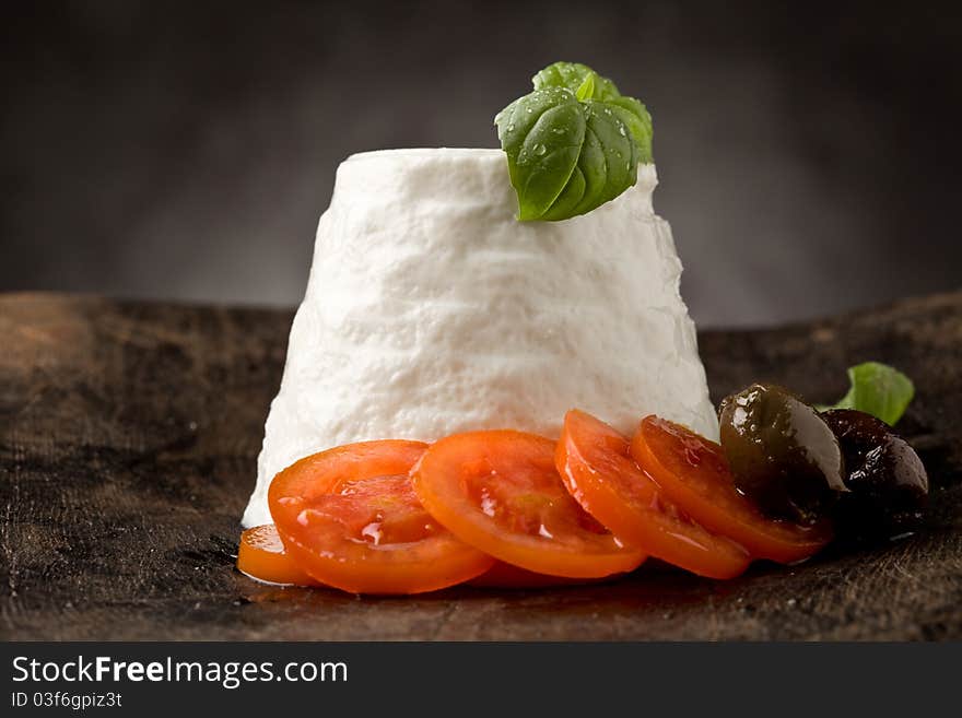 Ricotta Cheese with Tomatoes