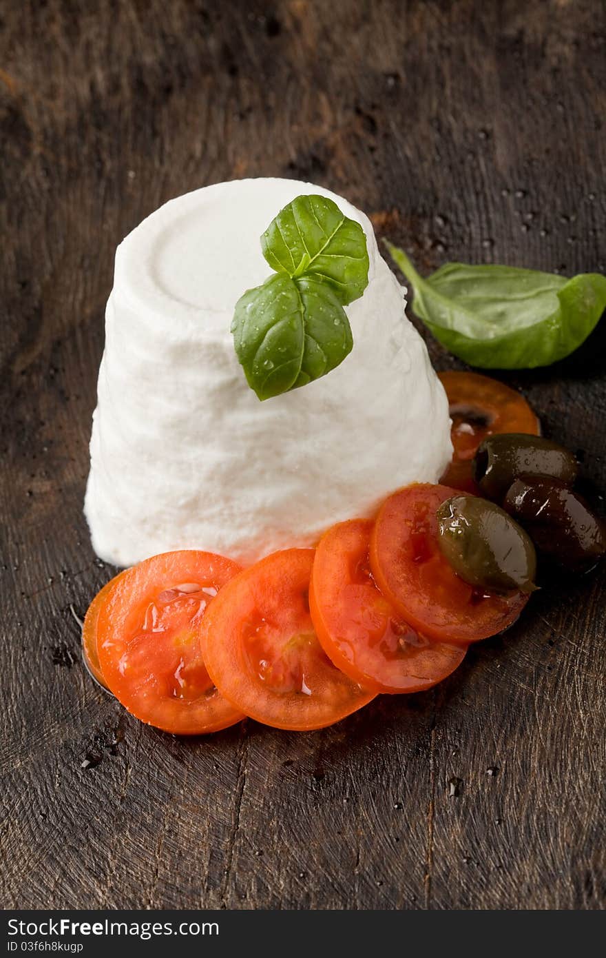 Ricotta Cheese with Tomatoes