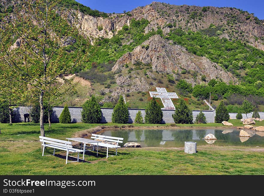 Park dedicated to vanga predictor in southern bugaria near kulata. Park dedicated to vanga predictor in southern bugaria near kulata